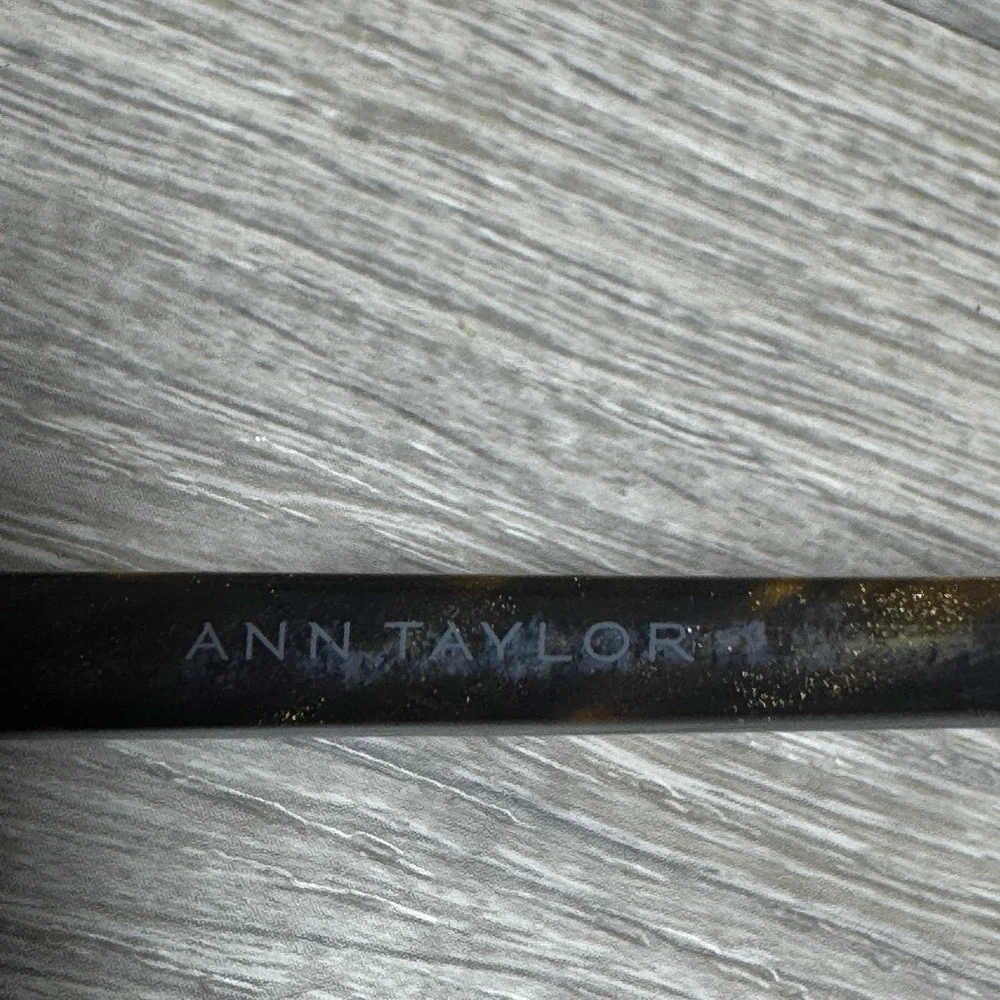 Ann Taylor Eyeglasses AT200 C03 51-17-135 Brown Tortoise Half Rim Frame w/ Case‎